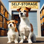 Meet Lenny and Stanley: A Day in the Life of Echuca Moama Storage's furry Guardians!